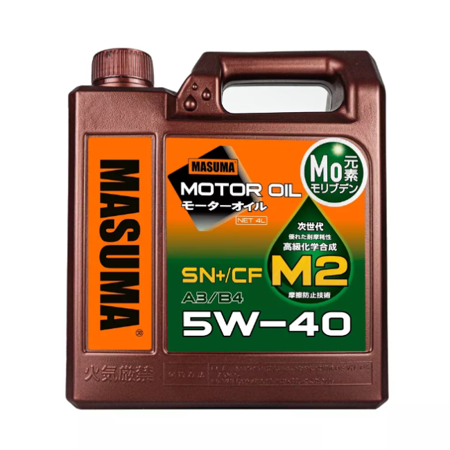 Engine oil MASUMA 0W30 M2 SN+/GF-5 gasoline, synthetic 4L, M-2015E