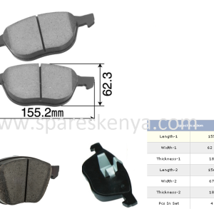 Mazda Axela Front Brake Pads