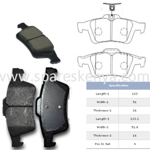 Mazda Axela Front Brake Pads
