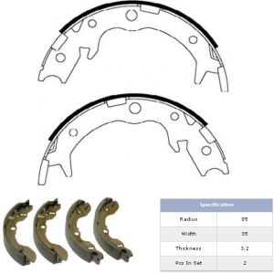 Honda CR-V Brake shoes