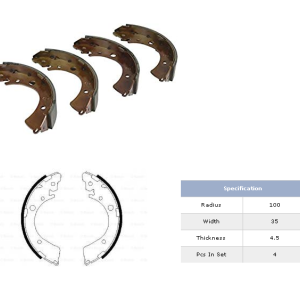 Honda Fit GD2 Brake Shoe