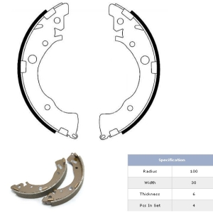 Honda Fit GE8 Brake Shoe