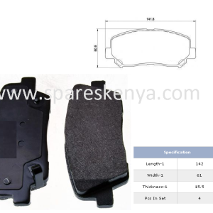 Mazda Cx7 Front Brake Pads