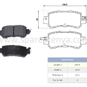 Mazda CX-5 Rear Brake Pads