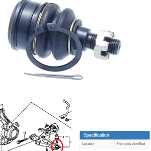 HONDA Airwave BALL JOINT